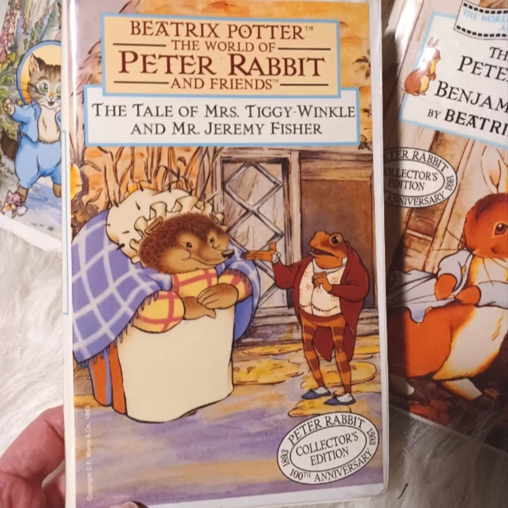 Vintage 5 VHS Tapes 100th annv